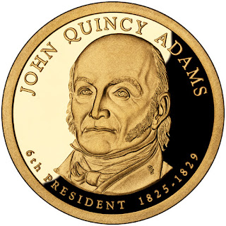 John Quincy Adams Presidential One Dollar Coin