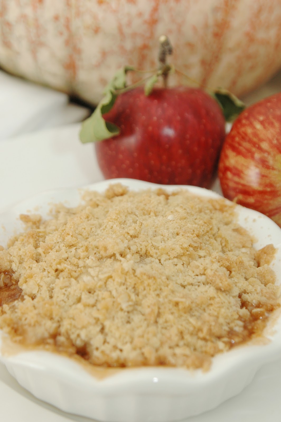 Simply Suzanne's AT HOME apple toffee crisp