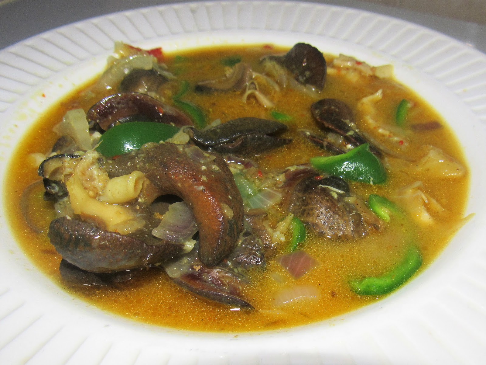 Nigerian Snail Sauce Recipe