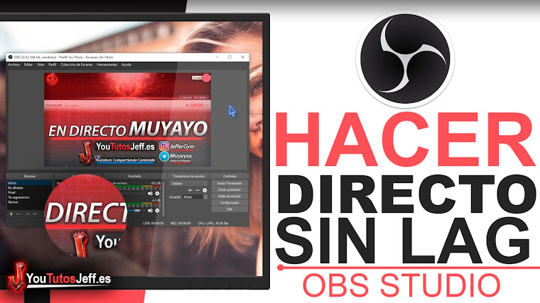 Como Hacer un Directo con OBS STUDIO en YOUTUBE SIN LAG 2019