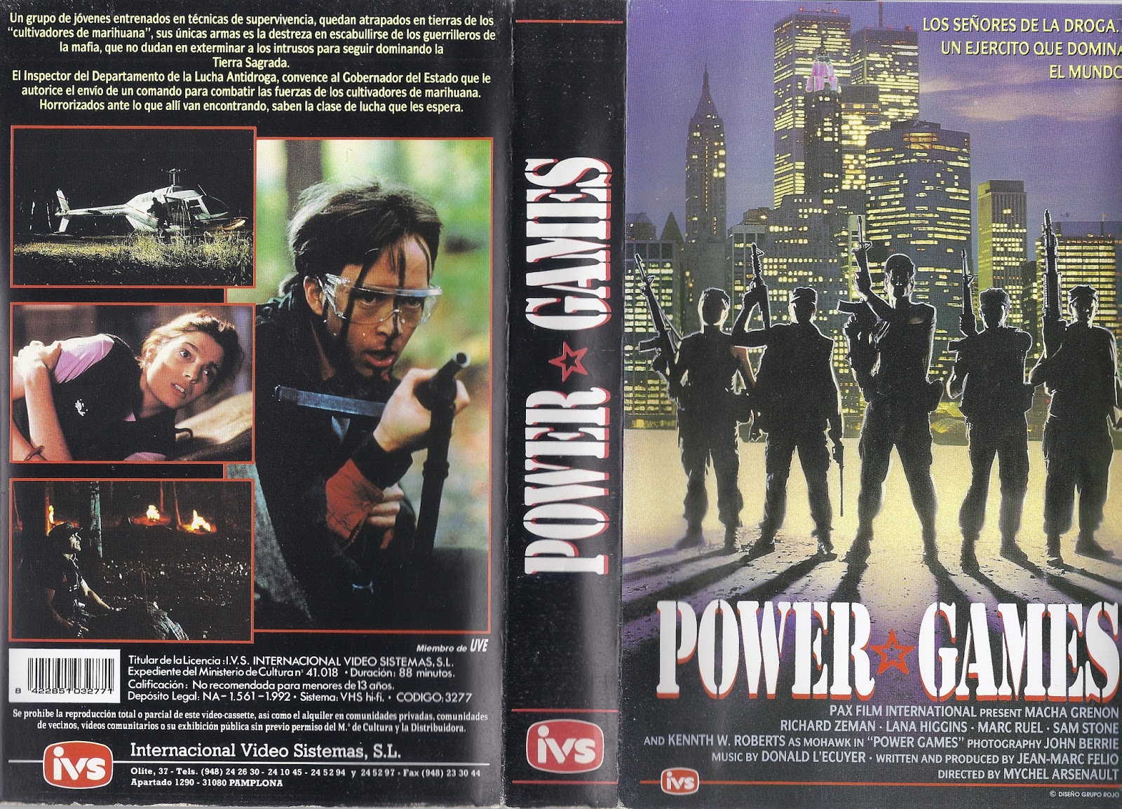 Houston on the Half Shell Power Games (1989) I.V.S. (Internacional