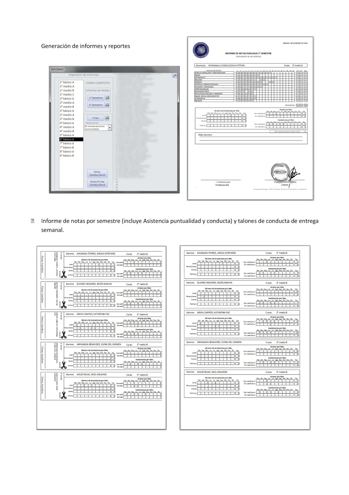 Ayuda e Ideas Tecnológicas Sistema de notas (calificaciones)