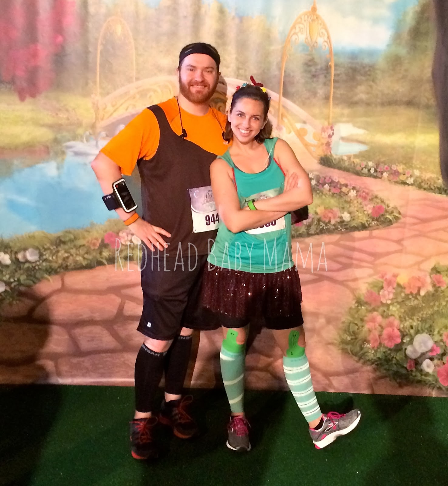 Princess Half Marathon Vanellope Von Schweetz Costume - Redhead