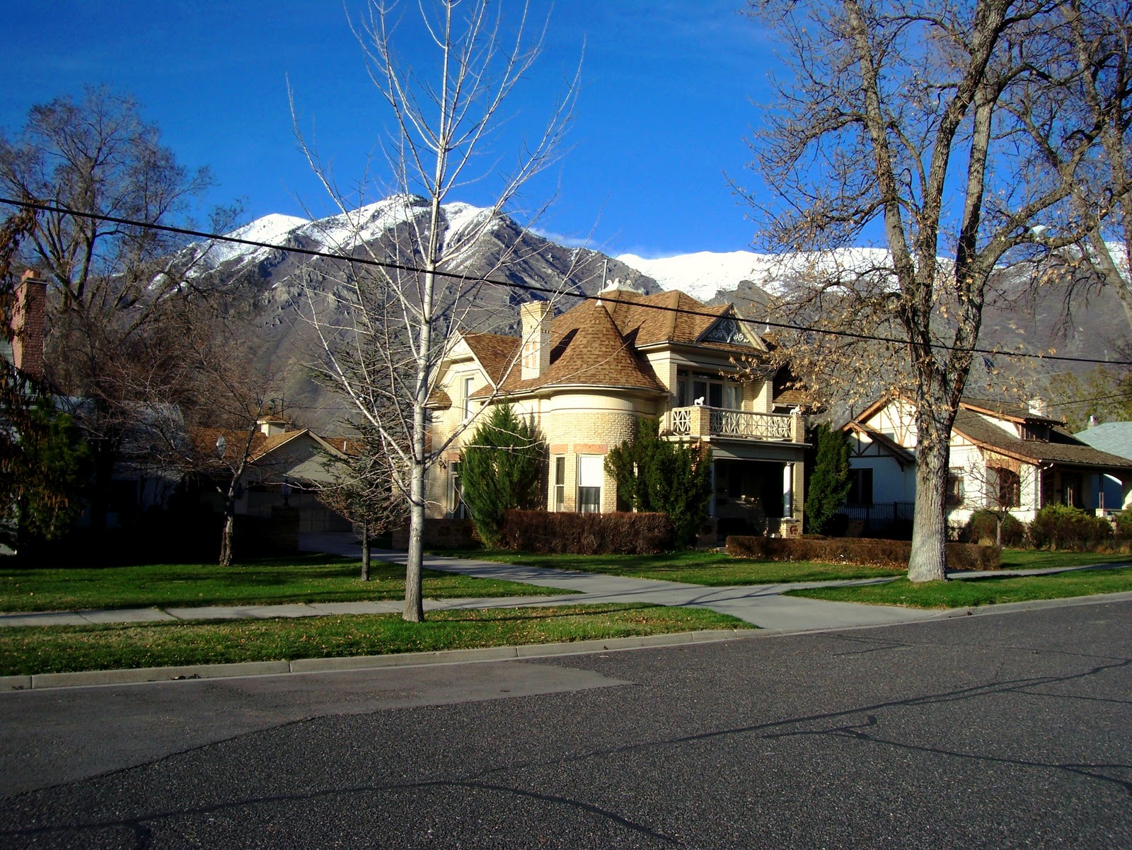 Utah's Present History A couple of Springville Houses