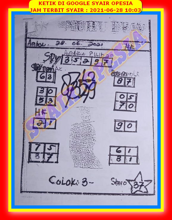 Syair Sdy 28 Juni 2021 Kode Syair Sgp Syair Hk Syair Sydney 2021