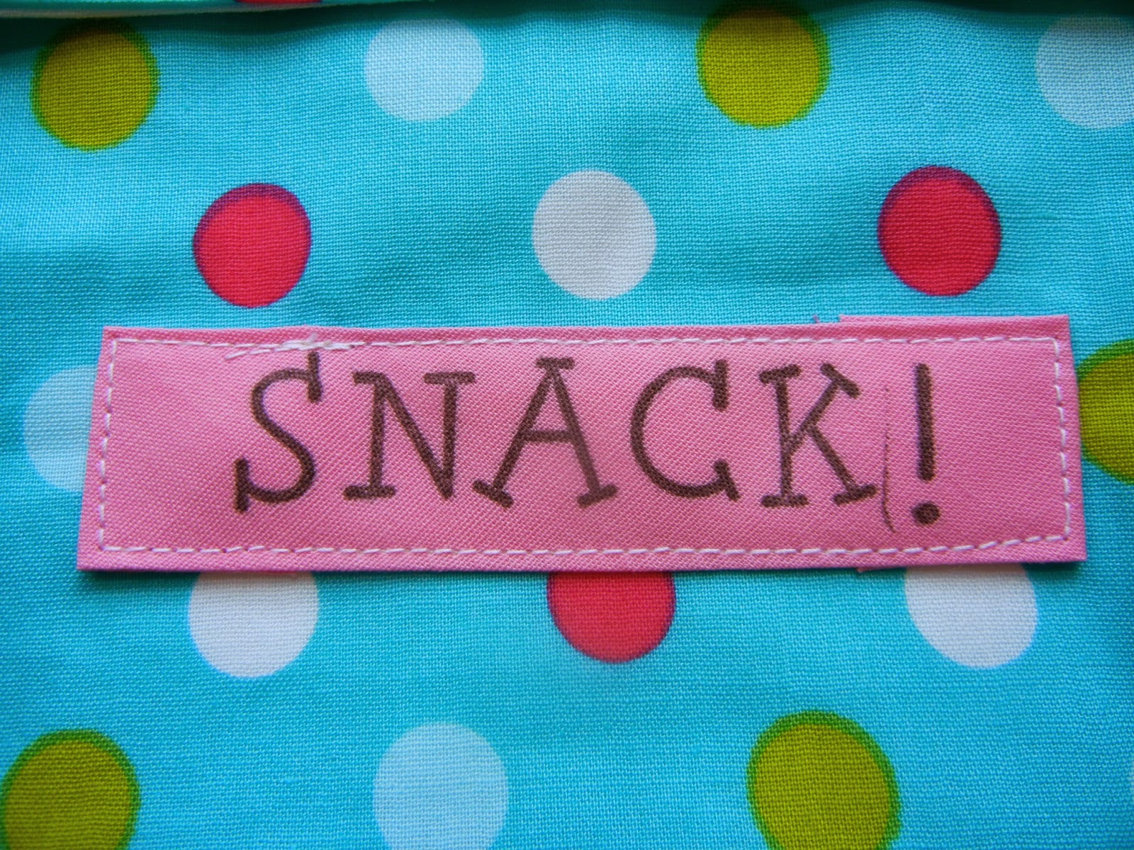 A Willing Worker... Reusable snack bags school donation