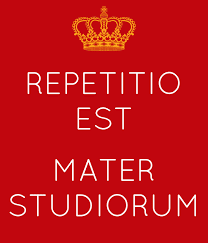 Est mater. Repetitio est Mater Studiorum. Репетицио ЭСТ матер Студиорум. Рэпэтицио ЭСТ матэр Студиорум.