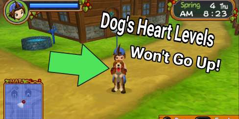 Fastest Ways to Increase Friendship with Your Dog - Harvest Moon: Hero of leaf Valley