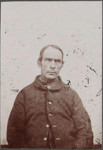 Prisoner Henry Smith, photo by T. J. Nevin