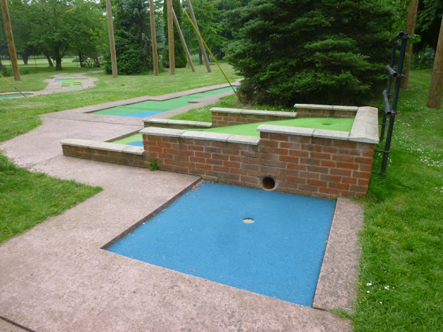 Mini Golf at Vivary Park in Taunton