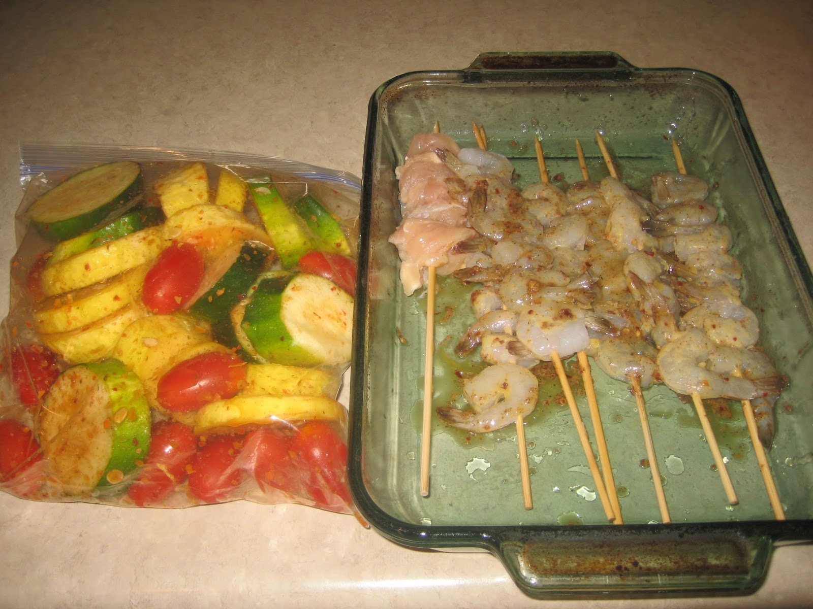 Flavorful and Fit Paleo Spicy Grilled Shrimp Kabobs with Grilled