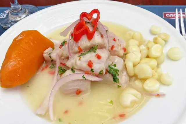 Food in Peru: Ceviche