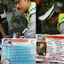 Tilang Pengendara Motor, Polisi Ini Shock Setelah Lihat Foto dan Nama di SIM Orang yang Ditilang