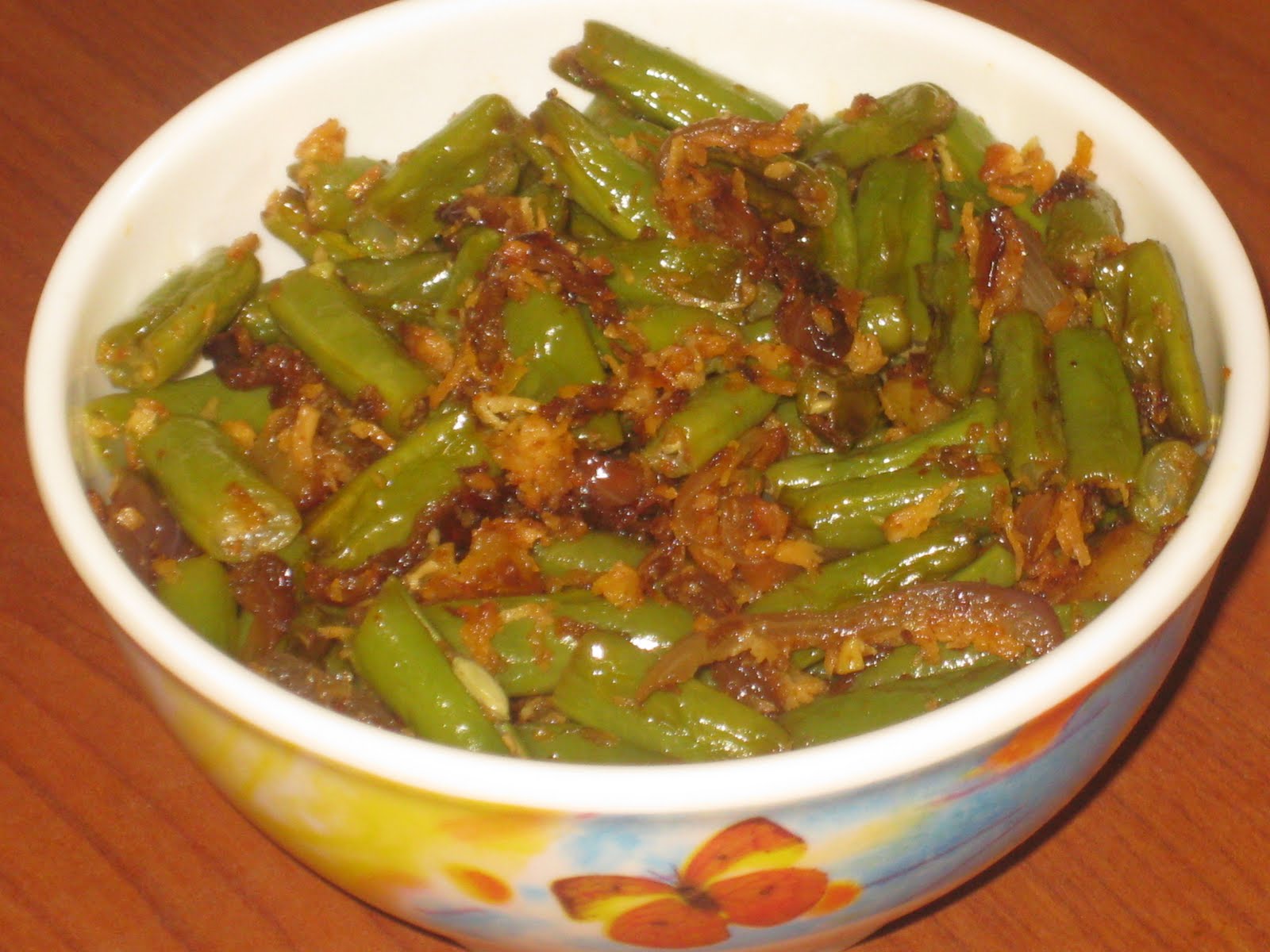 My Delicacy Coconut Beans Fry