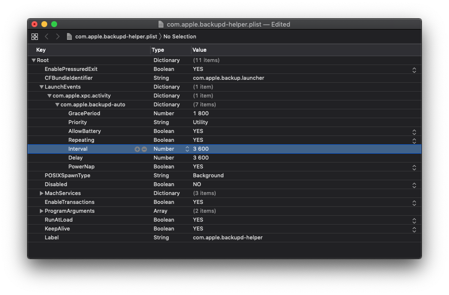Flummoxed by IT macOS How to change the Time Machine backup interval