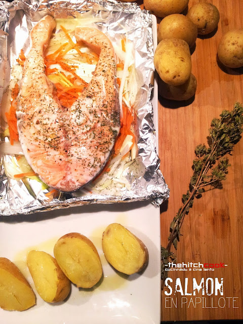 SALMÓN EN PAPILLOTE