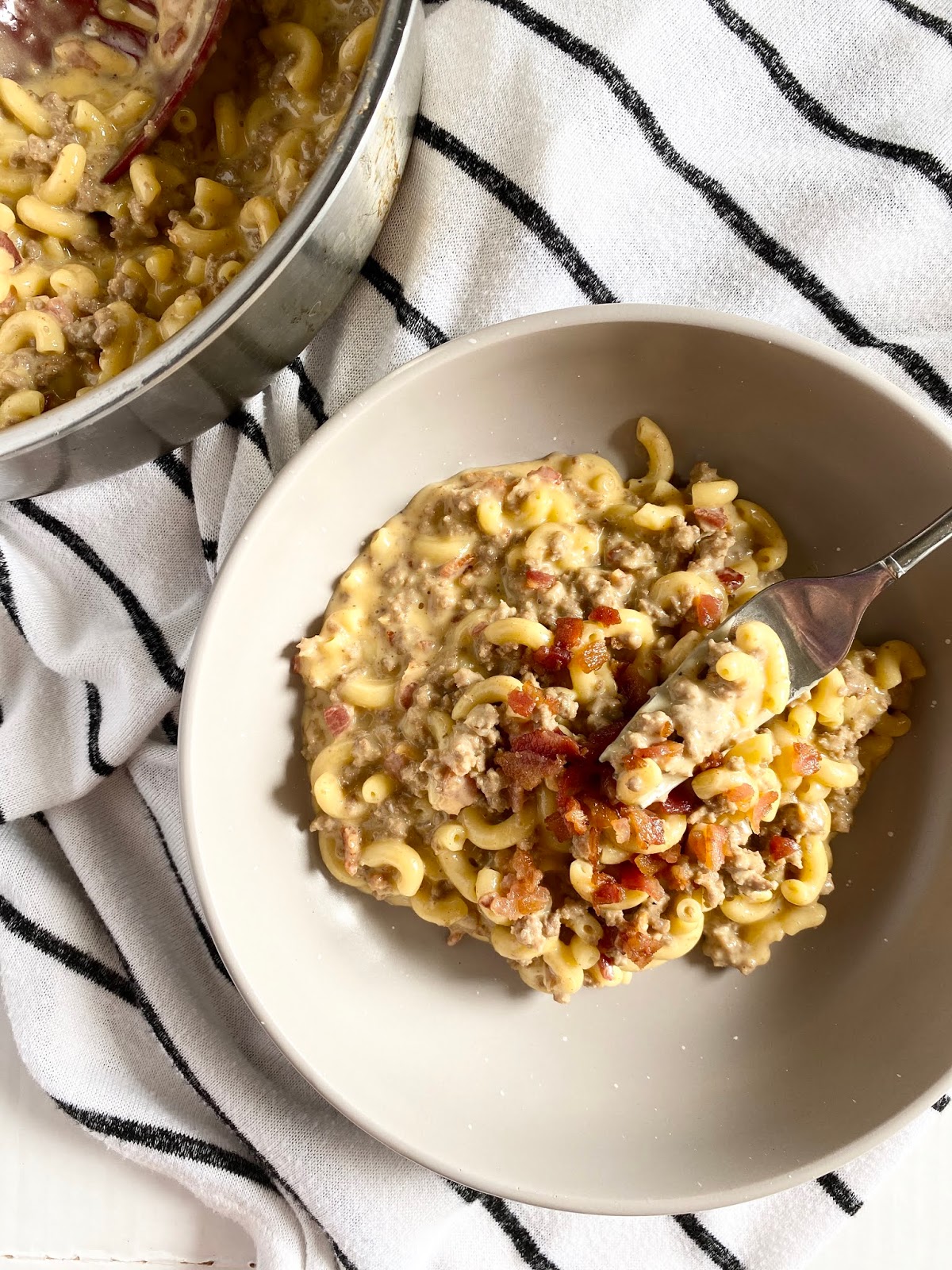 Bacon Cheeseburger Pasta Ally's Sweet & Savory Eats