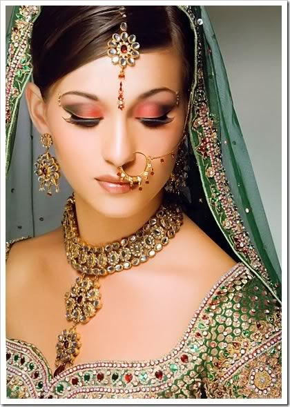 latest bridal hairstyle indian ~ bridal wears