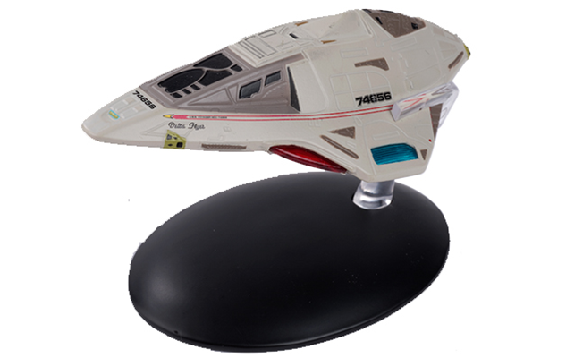 colección oficial de naves Star Trek, star trek, Delta Flyer