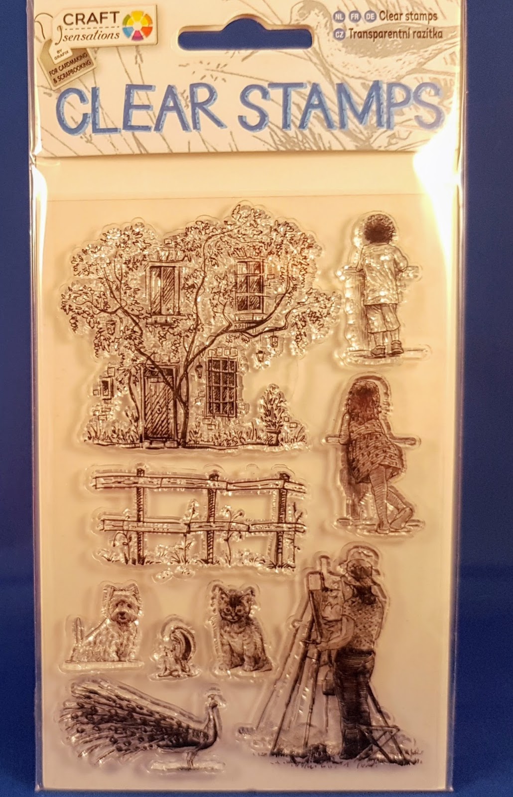 Hobby Alternatief Craft Sensations Clear Stamps juni 2017