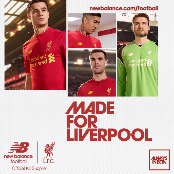 liverpool fc kit 2016