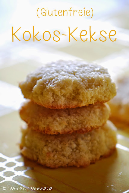 Patces Patisserie: Glutenfreie Kokos-Kekse [Cookies ohne Mehl]