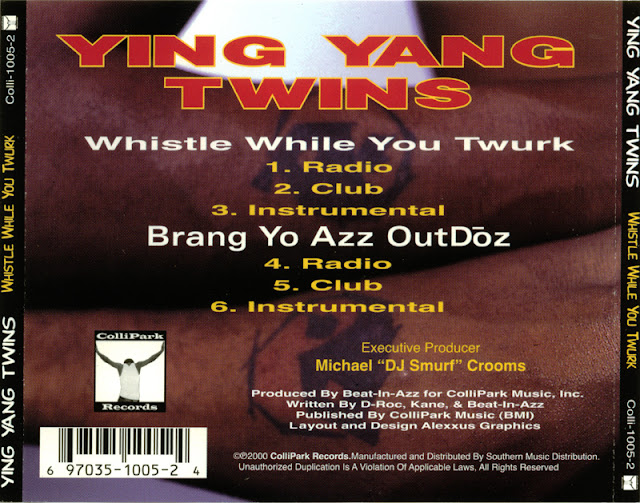 Promo, Import, Retail CD Singles & Albums Ying Yang Twins Whistle