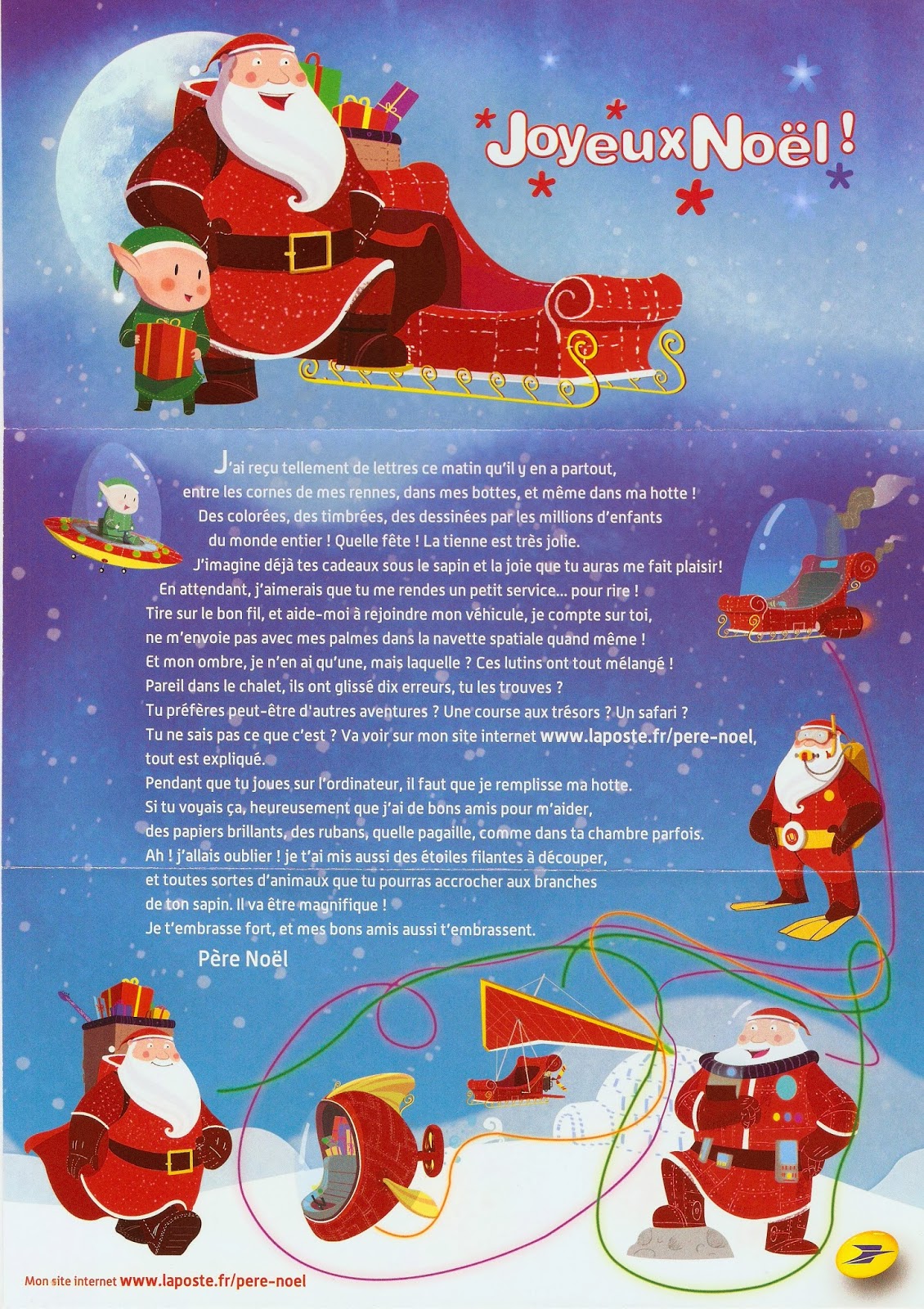 Envelopmer - le courrier des marins: La lettre du Père Noël Send a letter to Santa Claus