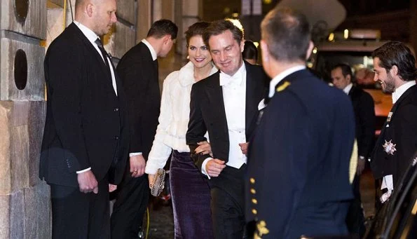 Queen Silvia, Crown Princess Victoria, Prince Daniel, Prince Carl Philip, Princess Madeleine and Mr Christopher O'Neill