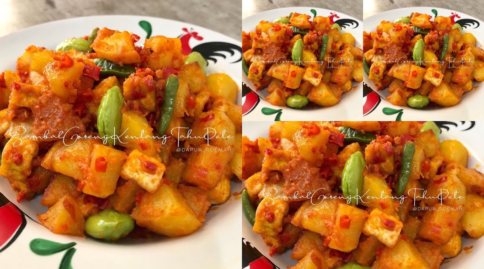 SAMBAL GORENG KENTANG TAHU PETE By: @dapur_roemah