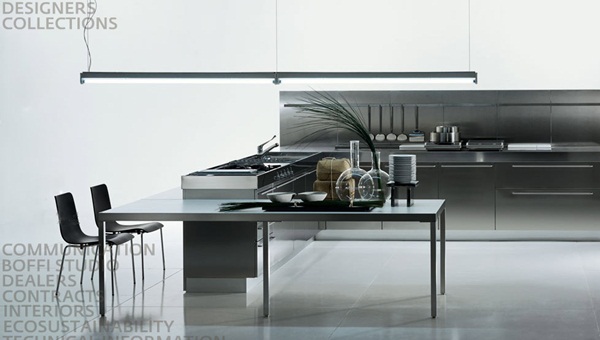 Flexible and Durable: Modern Stainless Steel Kitchen Designs 