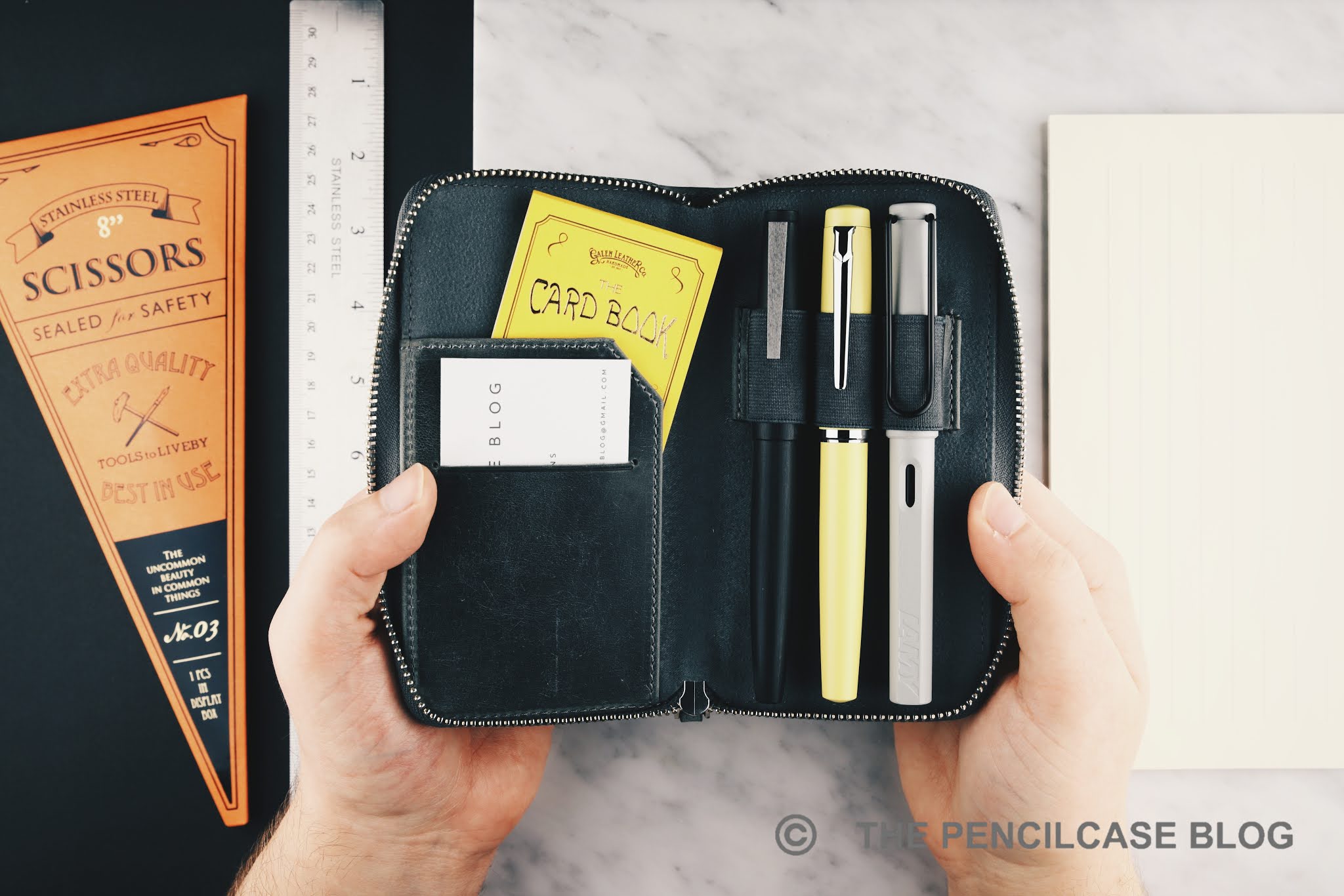 REVIEW: GALEN LEATHER ZIPPERED 3 & 10 PEN CASES | The Pencilcase