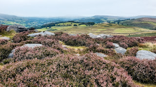 Peak District- wrzosowiska- Higger Tor