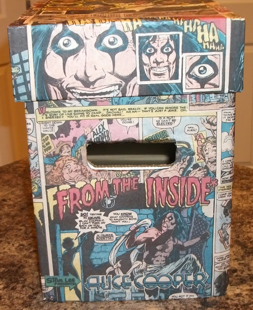 Kracalactaka Creations Comic Decoupage Blog Rock & Roll Comic