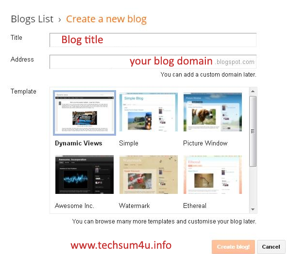 How to Create a Blog on Blogger.com?