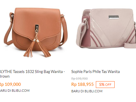 Model Tas Sling Bag Wanita Terbaru