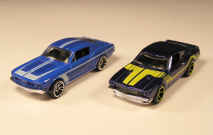 The Toy Museum: Hot Wheels Muscle Cars