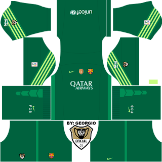 barcelona GK kit dls