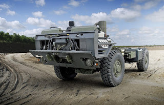 the Tatra chassis the Proforce Mrap was built upon