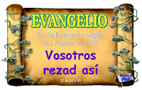 Resultado de imagen para En aquel tiempo, dijo Jesús a sus discípulos: «Cuando recéis, no uséis muchas palabras