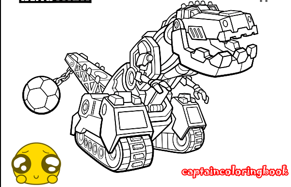 Dinotrux coloring pages printable - Coloring Page
