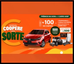 Cadastro Promoção Coopere com a Sorte Copacol