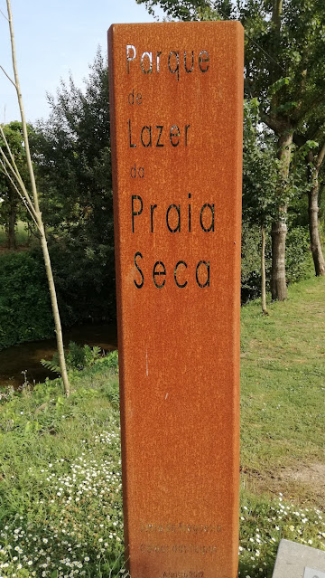 Placa de Ferro do Parque Lazer Praia Seca