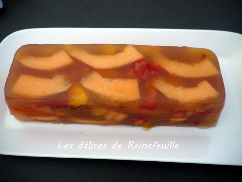 Terrine de fruits en gelée de pommes (Foodista challenge 64)