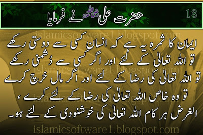 beautiful words of Hazrat Ali R.A