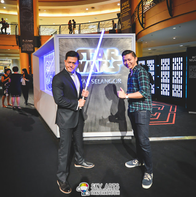 A picture with Mr Yong Yoon Li for the awesome Star Wars Collection that they have created succesfully