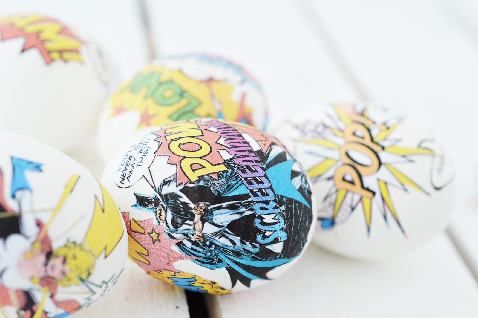 DIY Comic Book Easter Eggs | Motte's Blog