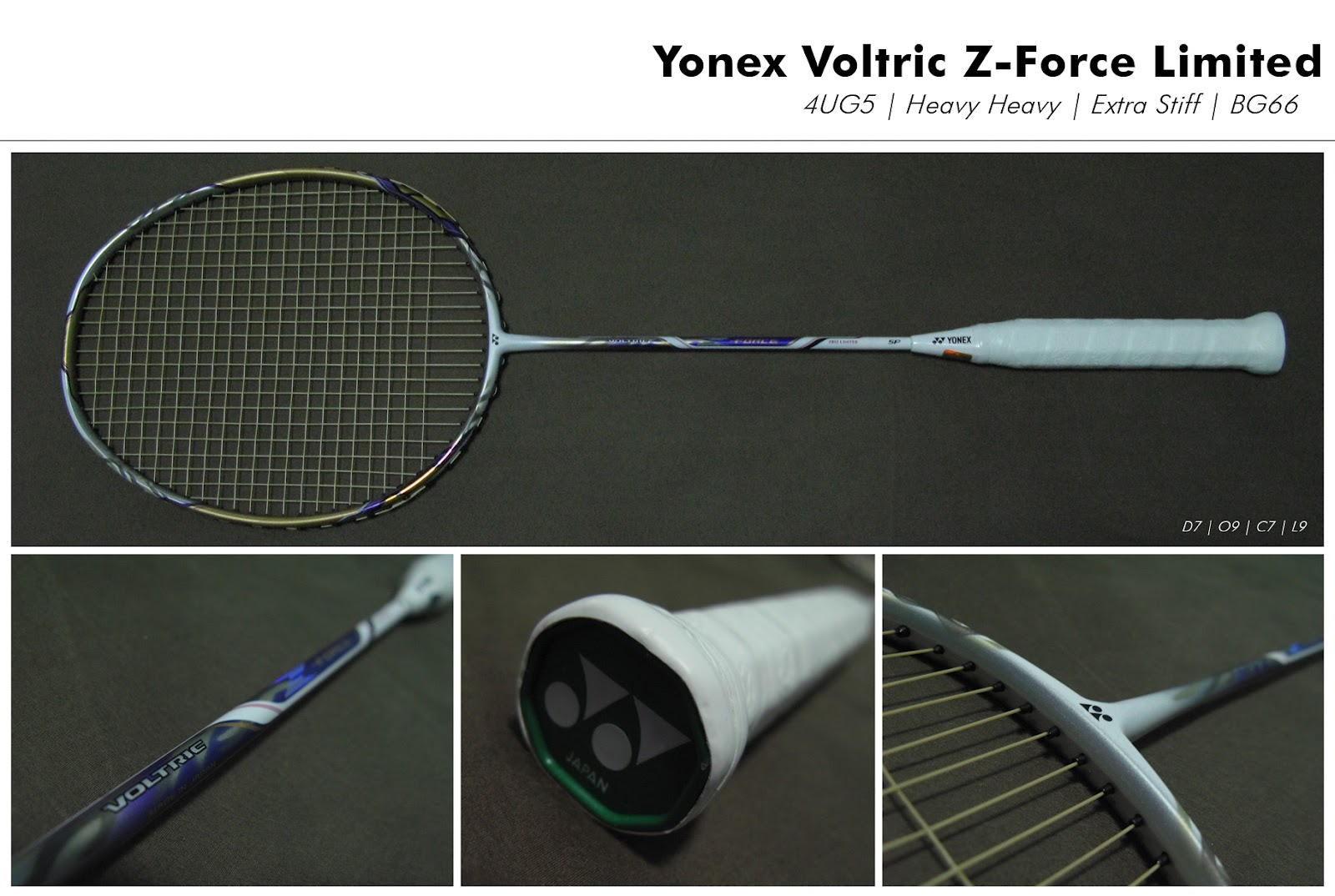 本物の商品 YONEX VTZF VOLTRIC Z-FORCE バドミントンラケット