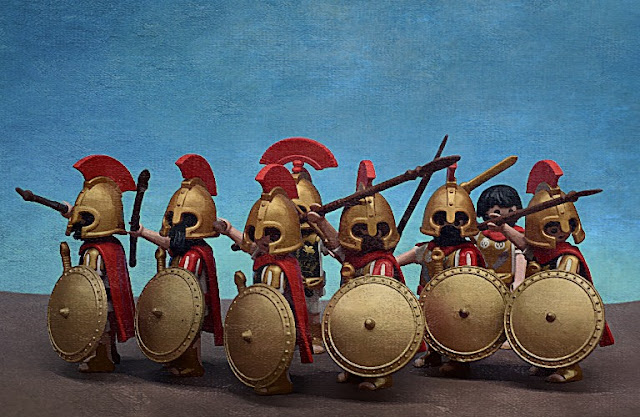 Ancient Greece Playmobil Custom Figures Hoplites