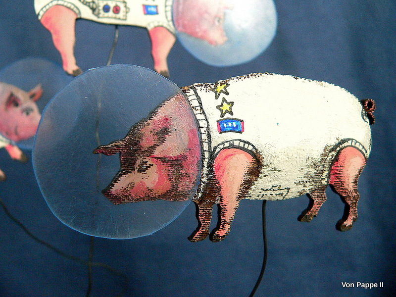 Calico Craft Parts: Pigs in Space! by Claudia